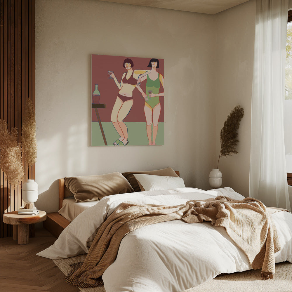 Loungin’ Ladies | Canvas