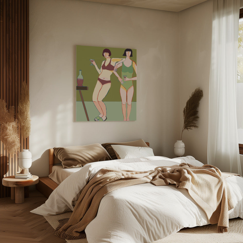 Loungin’ Ladies | Canvas