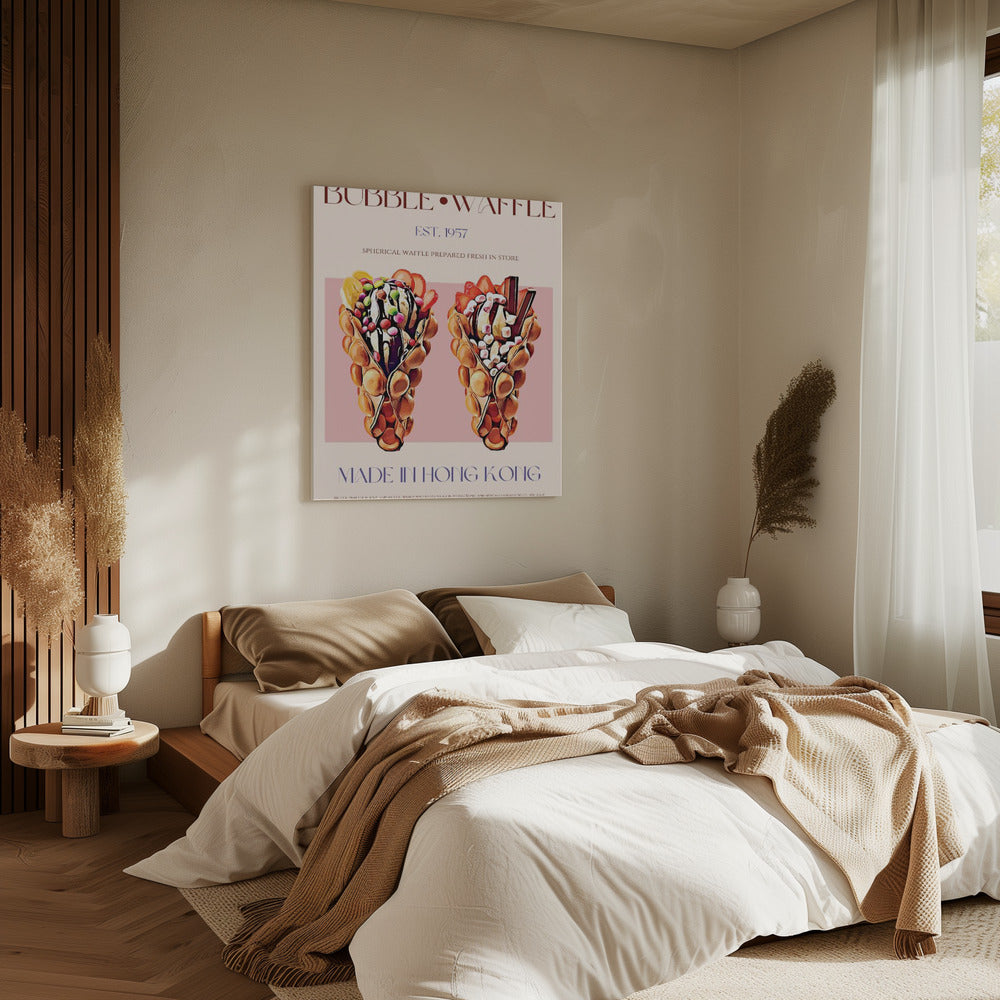 Bubble Waffle Delight | Canvas