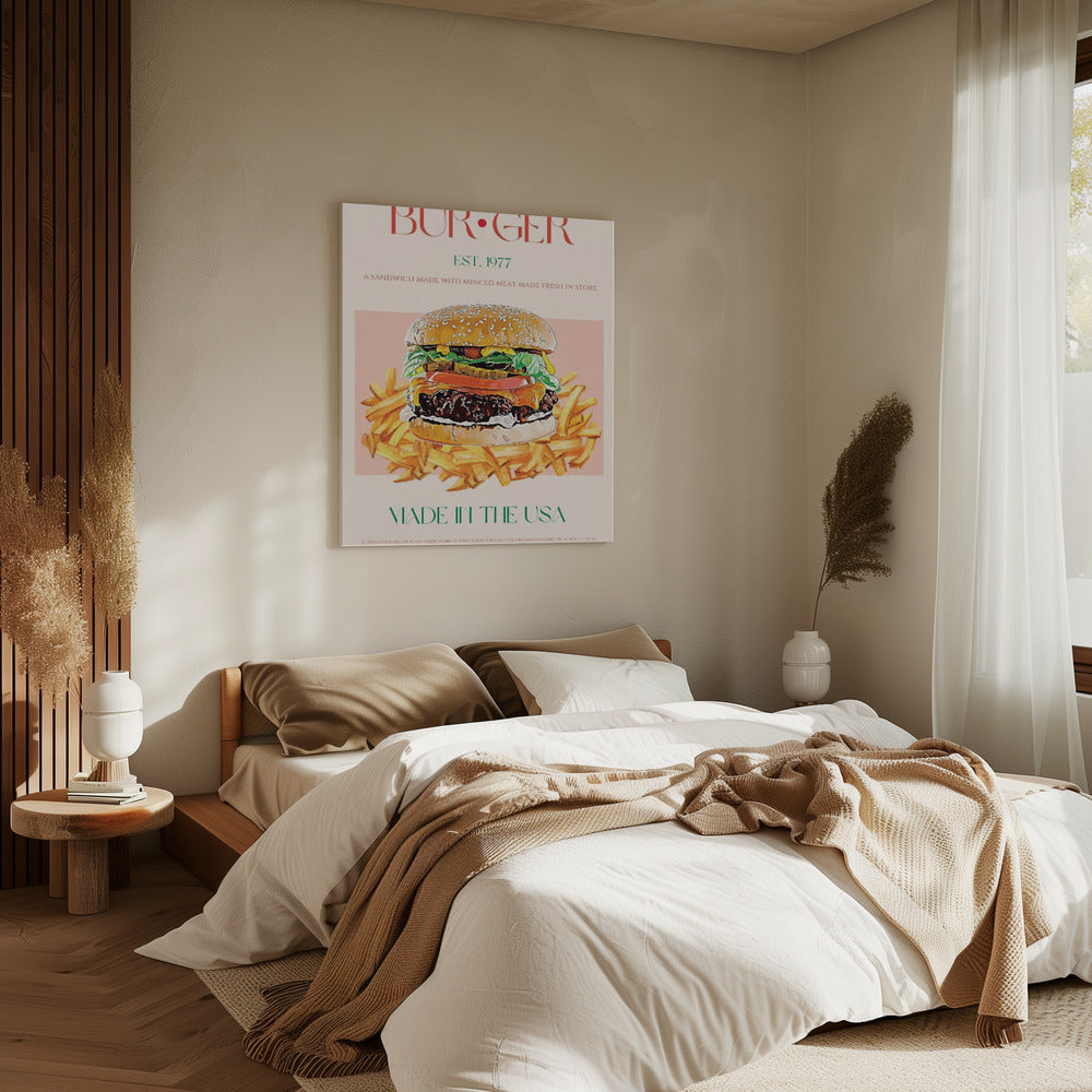 Classic American Bite | Canvas