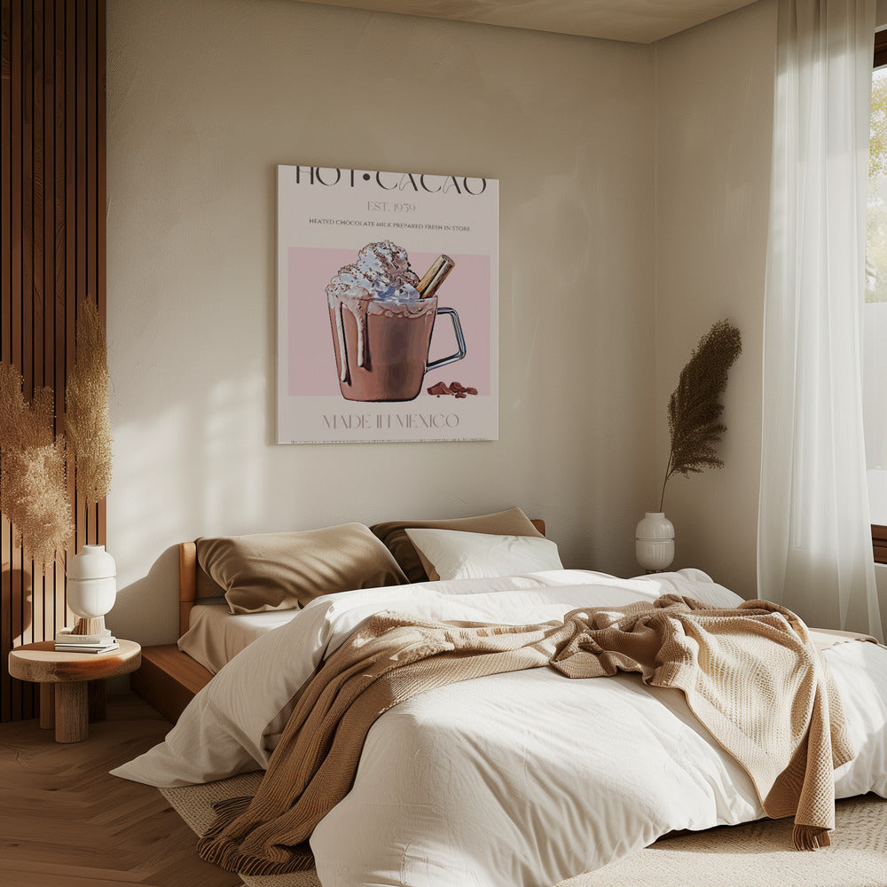 A Mug of Creamy Hot Cacao | Canvas