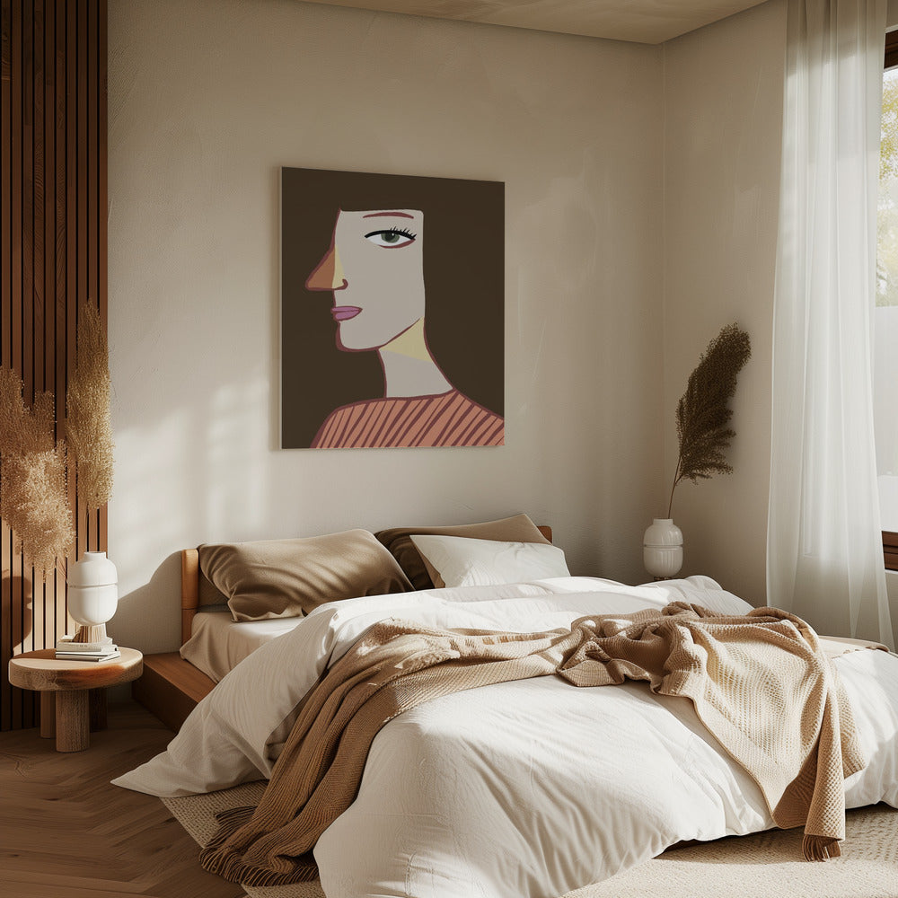 Woman profile | Canvas