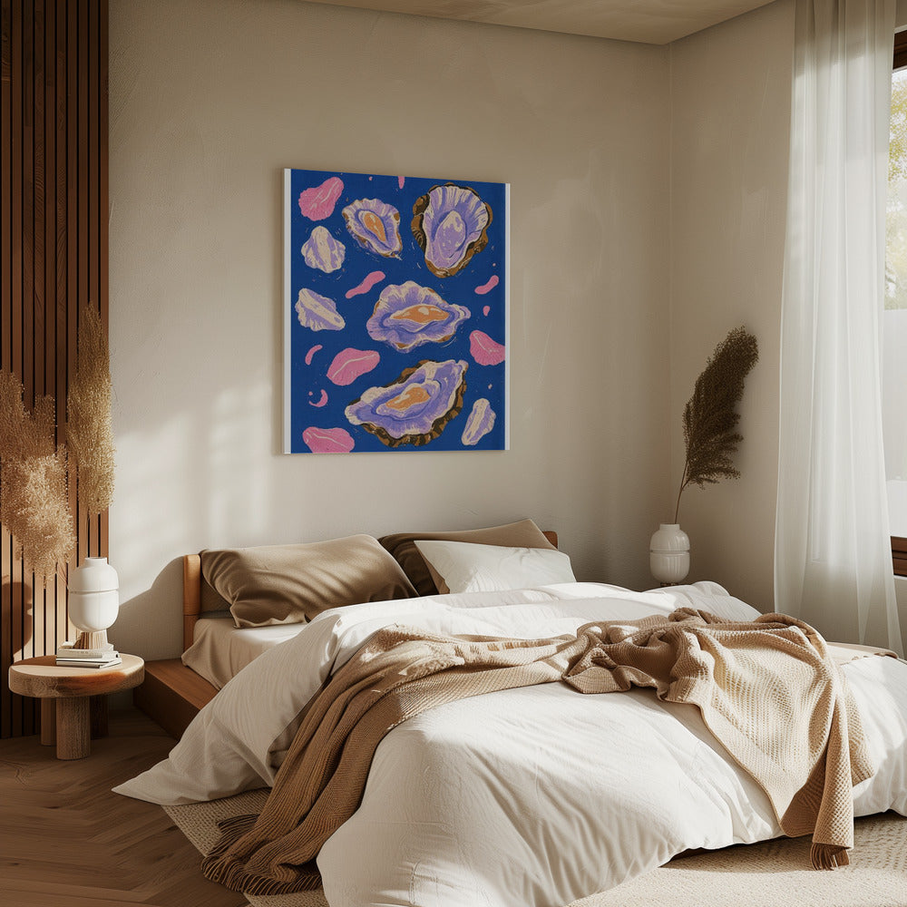 Oysters in Orbit | Canvas