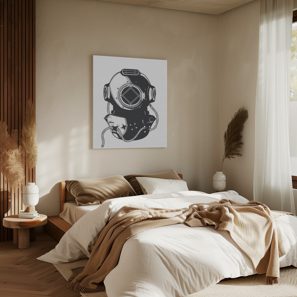 Vintage Diver | Canvas