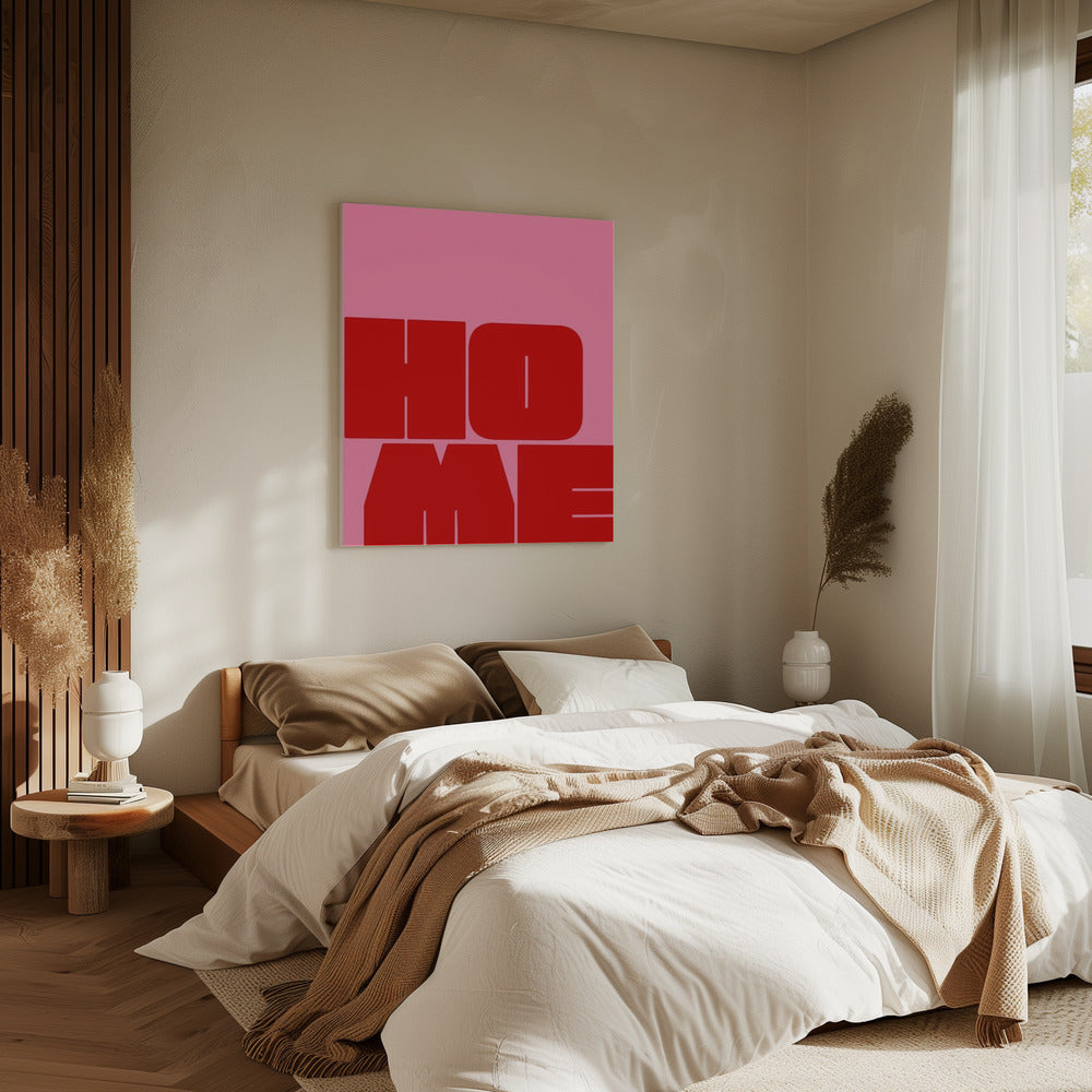 Bold Letters Cozy Feel | Canvas