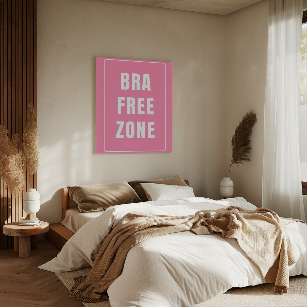 Freedom Zone Sign | Canvas