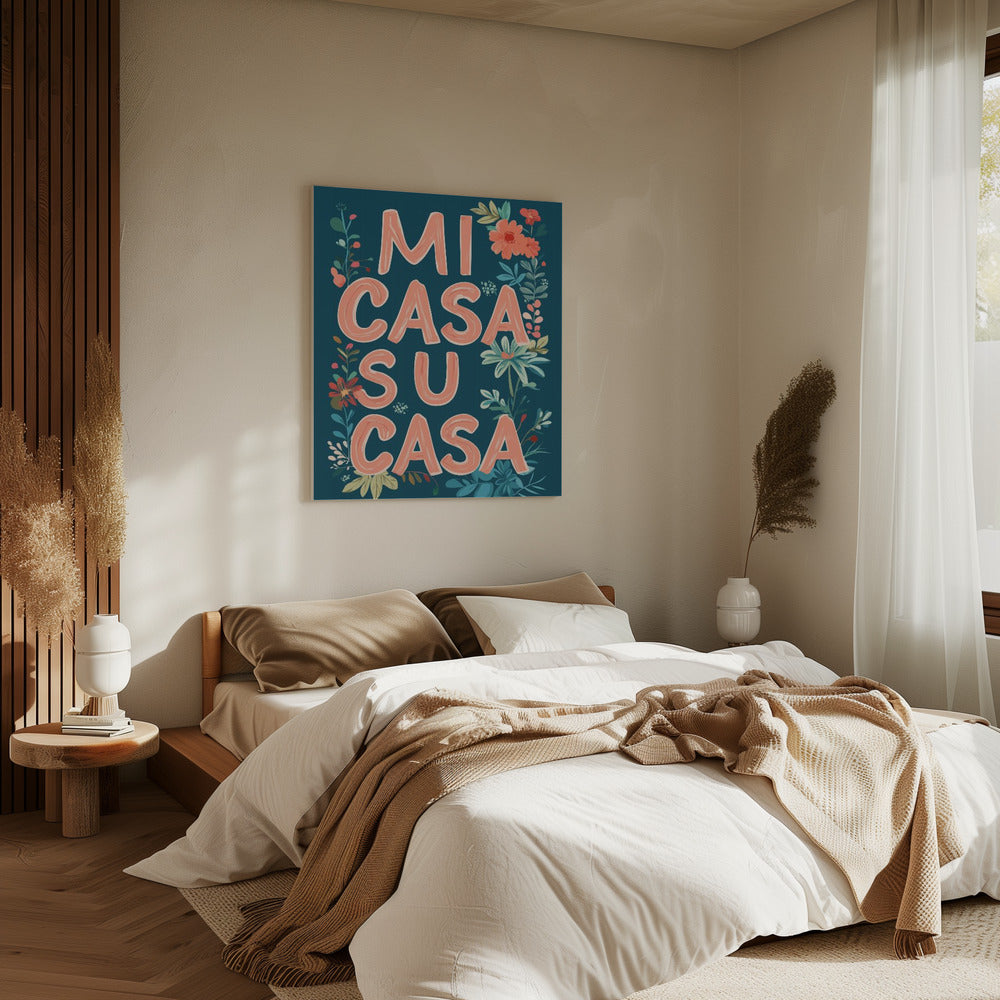 Welcome Blooms | Canvas