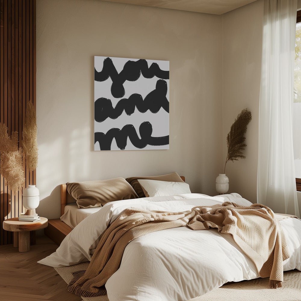 Togetherness Scribble | Canvas