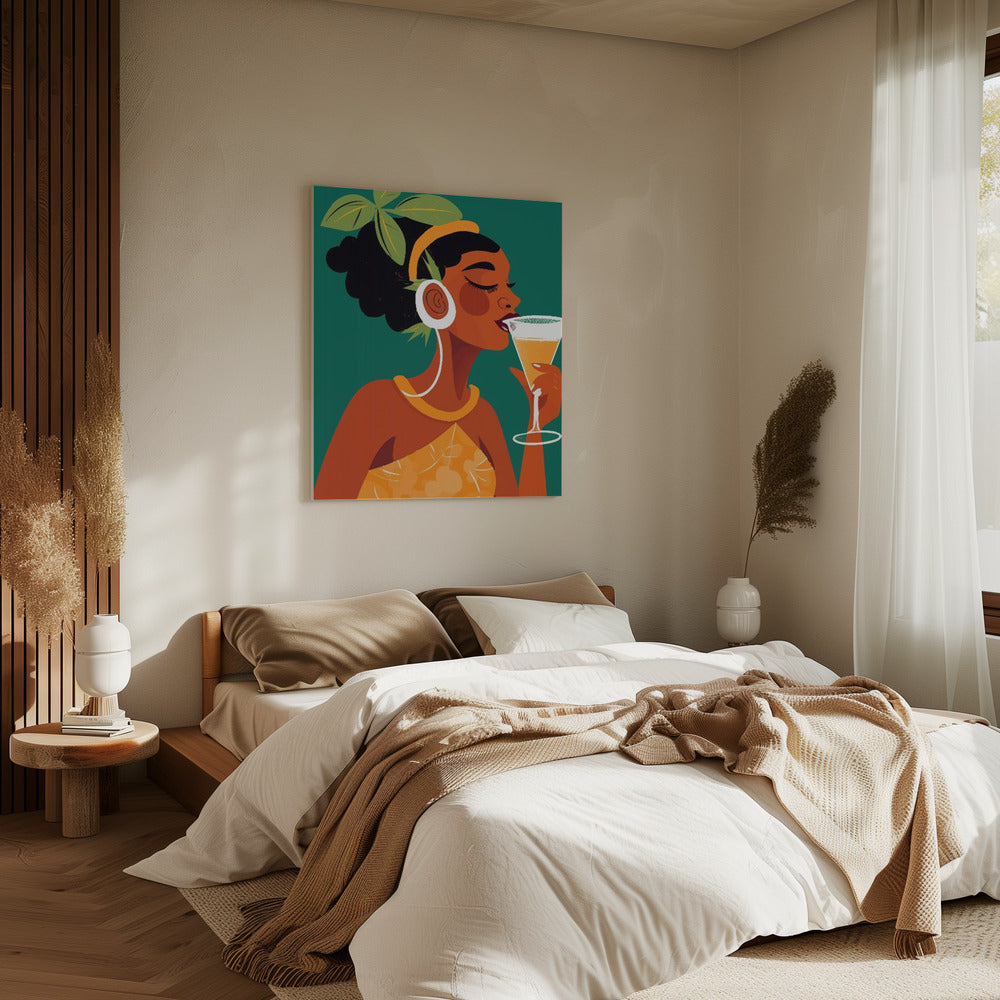 Drink In the Tropics | Canvas