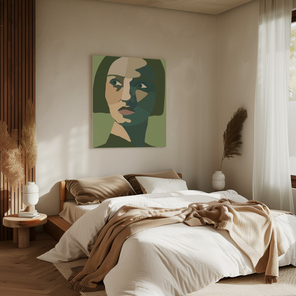 Portrait of lady | Canvas