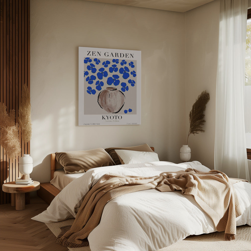 Cerulean Blossoms | Canvas