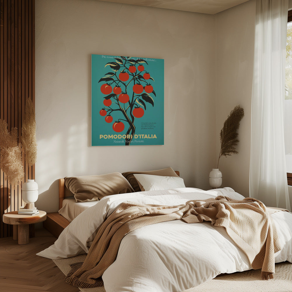 Vibrant Red Tomatoes | Canvas