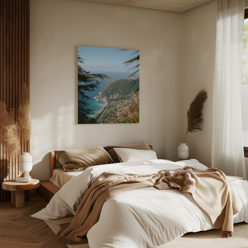 Green Hills And Turquoise Waters | Canvas