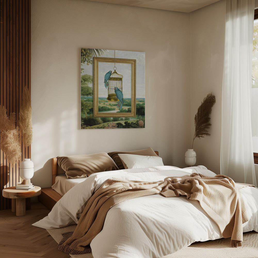 The Golden View | Canvas