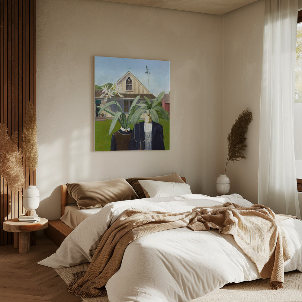 Floral Duo Patchwork | Canvas