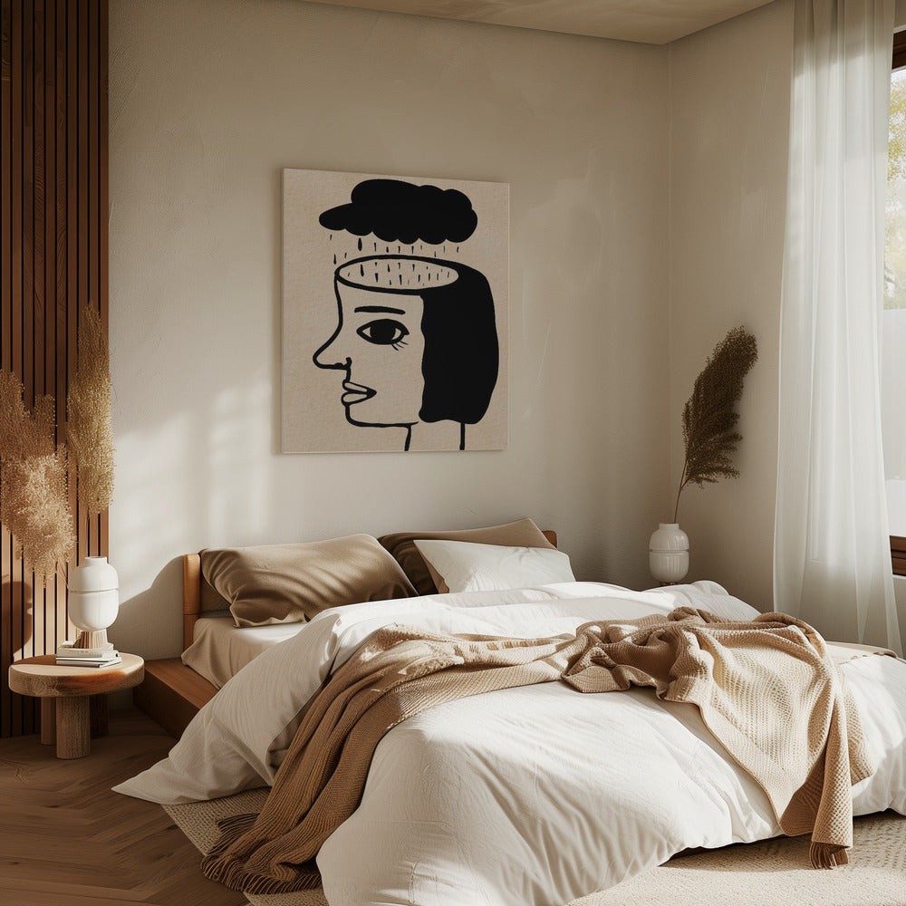 Clean Brain, all washed away. | Canvas