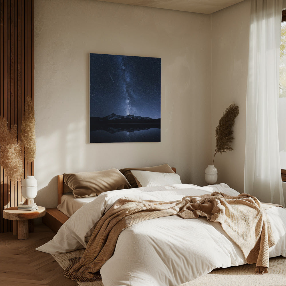 Galaxies Reflection | Canvas