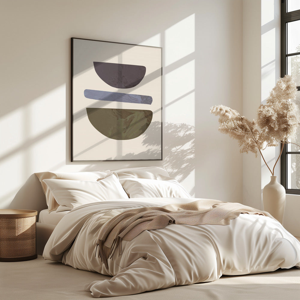 Collage 02 Beige | Poster