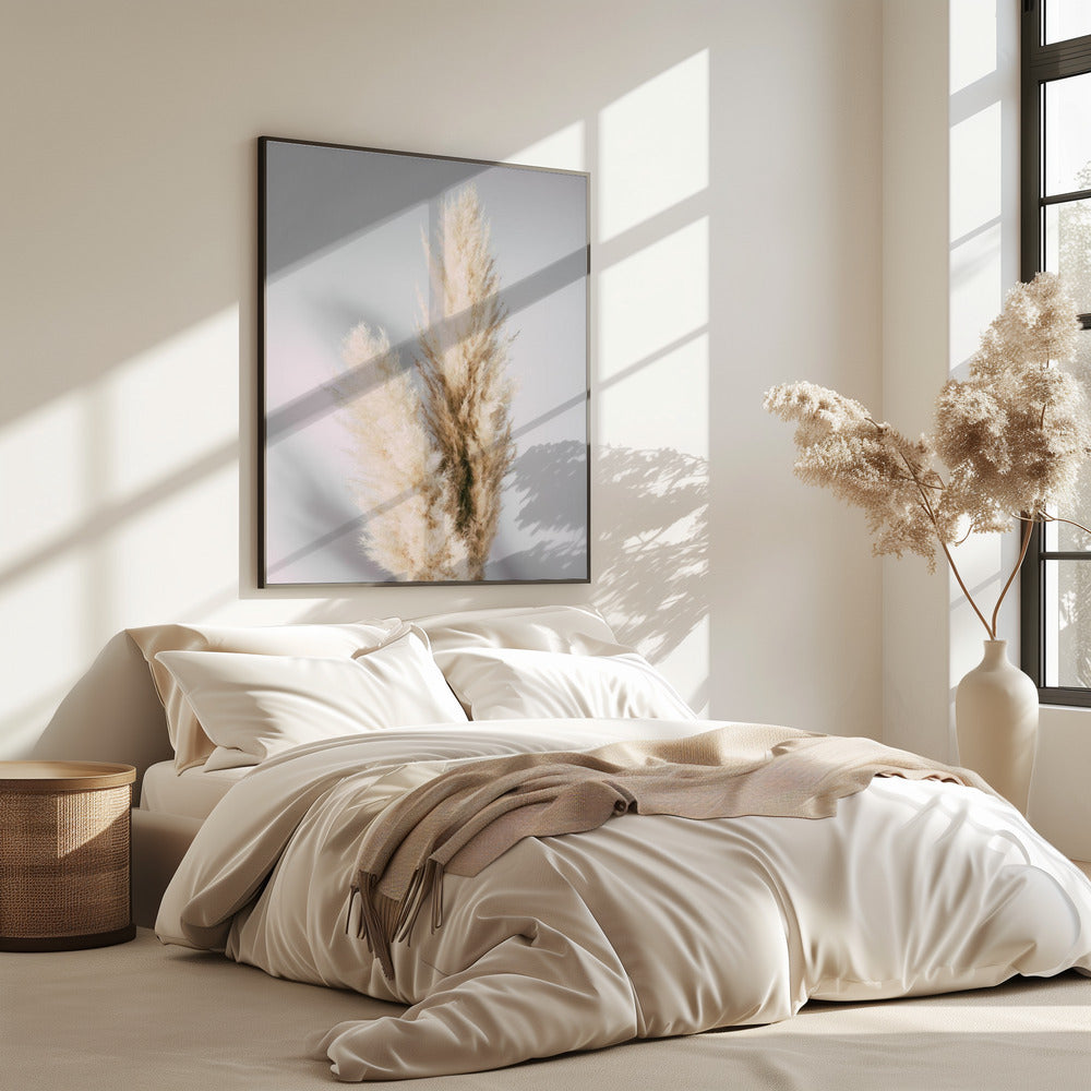 Pampas Grass Grey | Poster