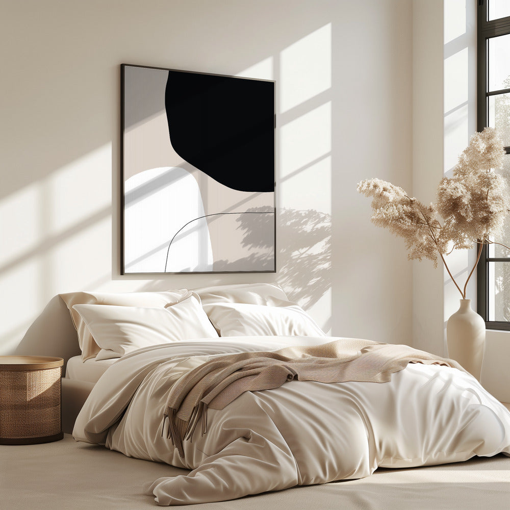 Monochrome Shapes | Poster