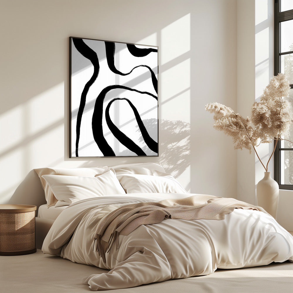 Zebra Flow Harmony | Poster