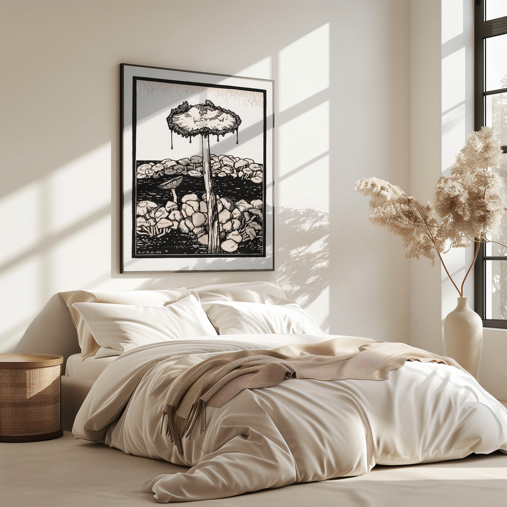 Dripping Mushroom 1916 | Poster
