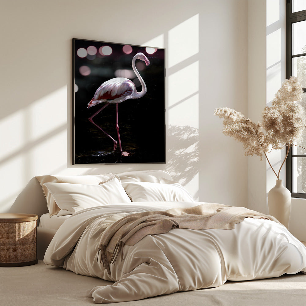 Elegant Flamingo | Poster