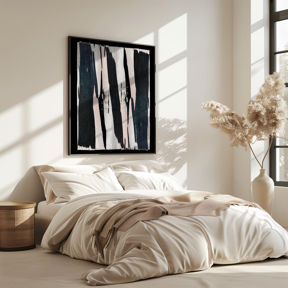 Monochrome Stripes | Poster