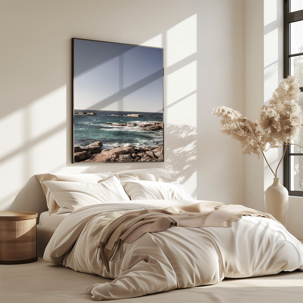 Rocky Coast Serenity | Poster