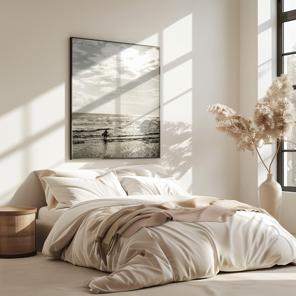 Surfer's Dawn Peace | Poster