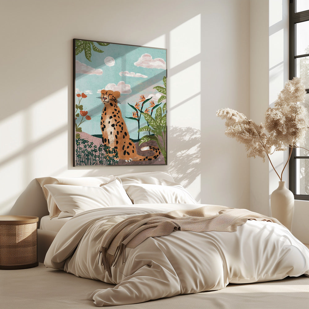 Leopard In Jungle Erum Khalili.png | Poster