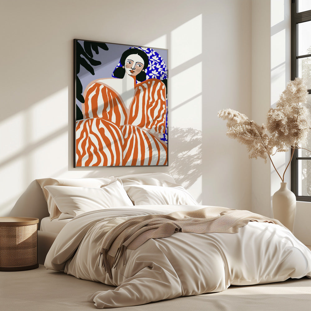 Zebra Elegance | Poster