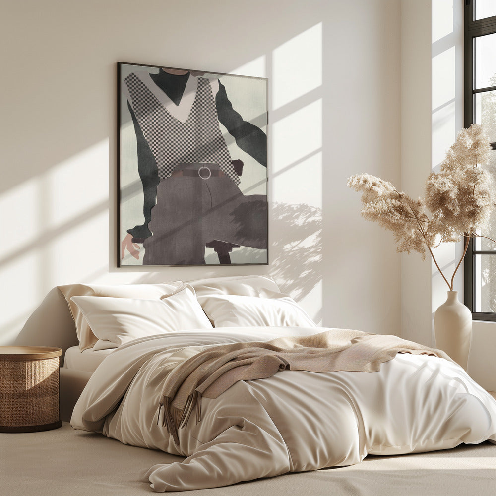 Checkered Elegance | Poster