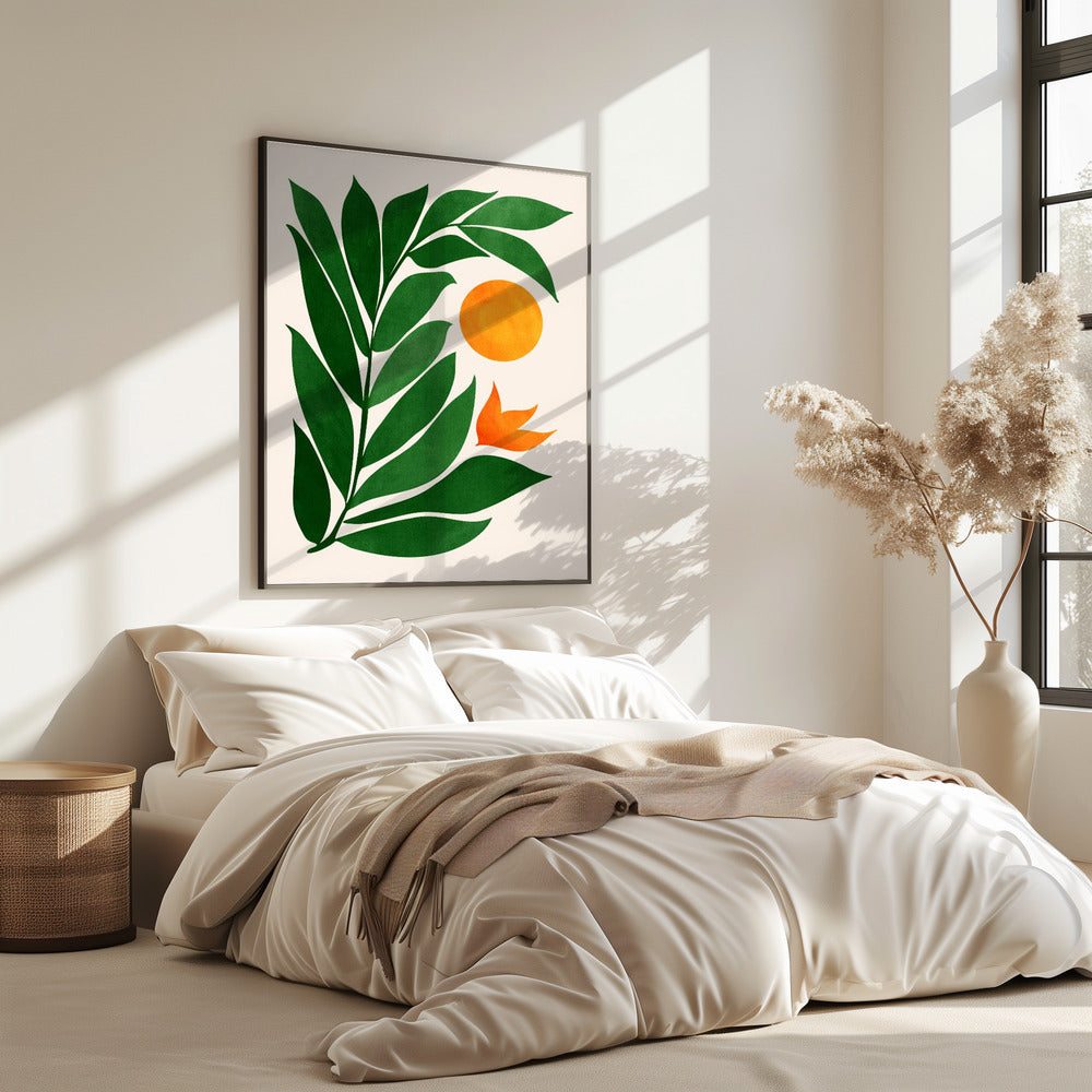 Tropical Forest Sunset | Poster