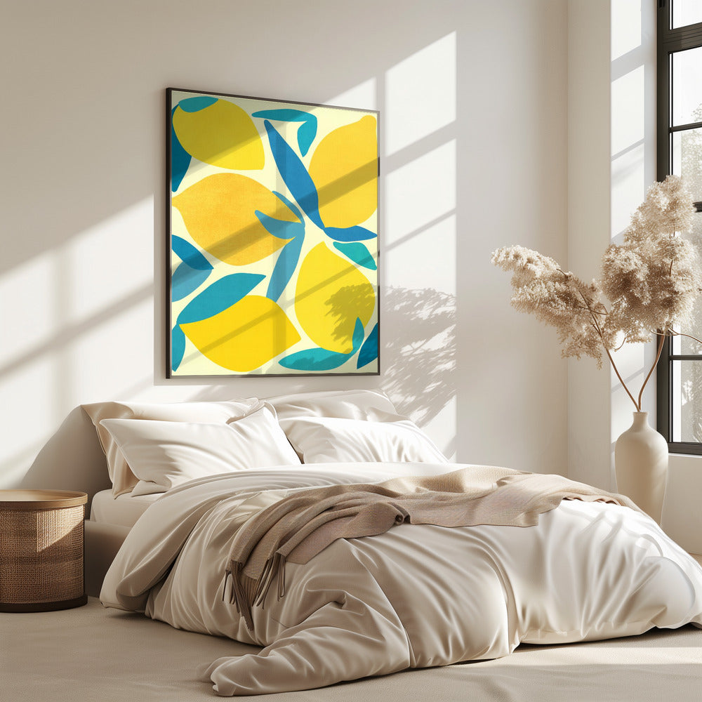 Lemon Shapes | Poster