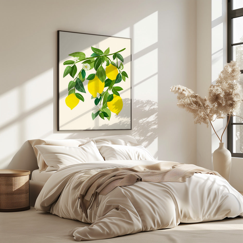 Sunny Lemons 4x5 | Poster