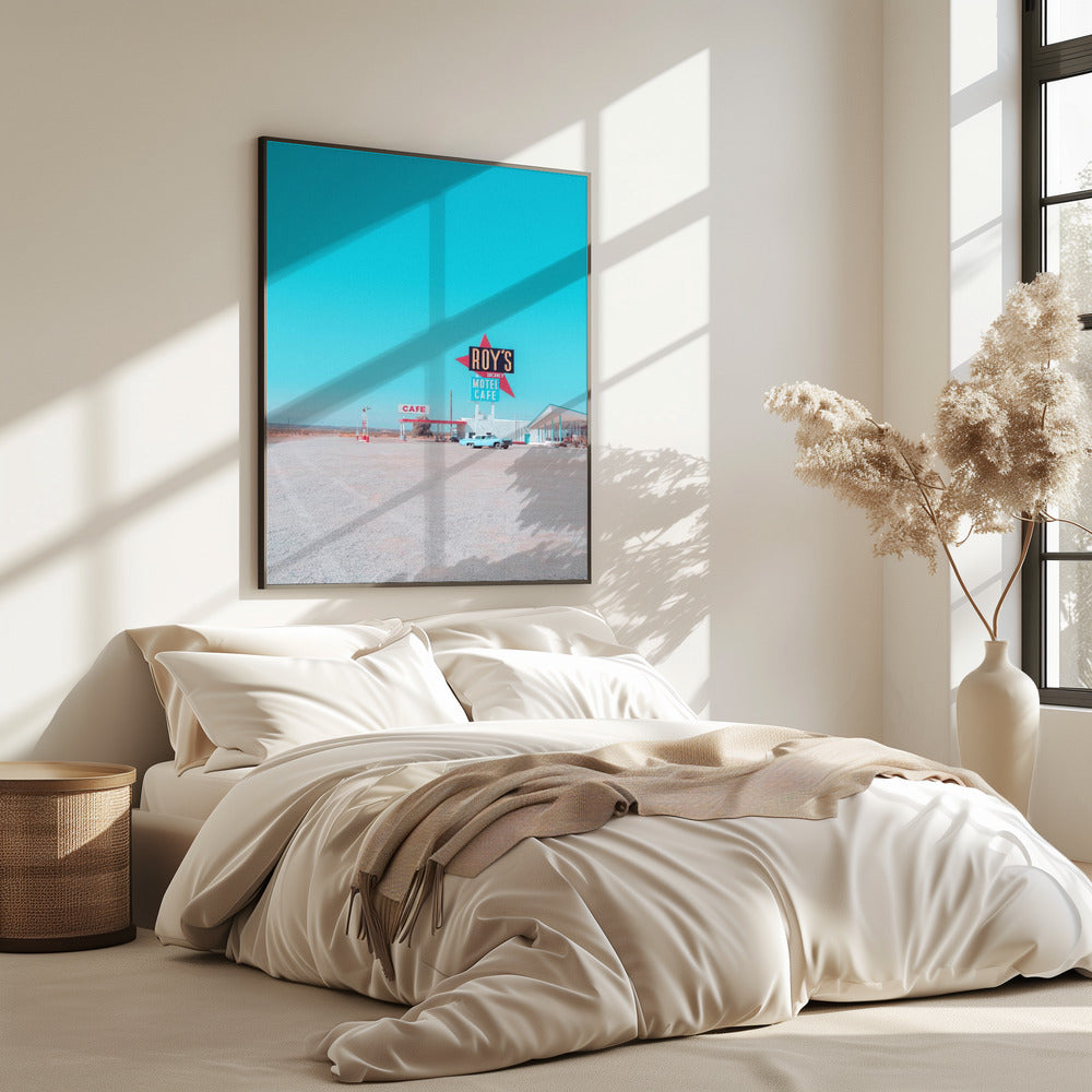 Roy's Motel Cafe Vintage Sign | Poster