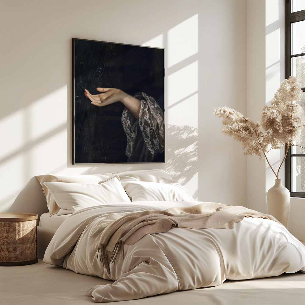 Detail Of Woman / Oil Painting | Poster