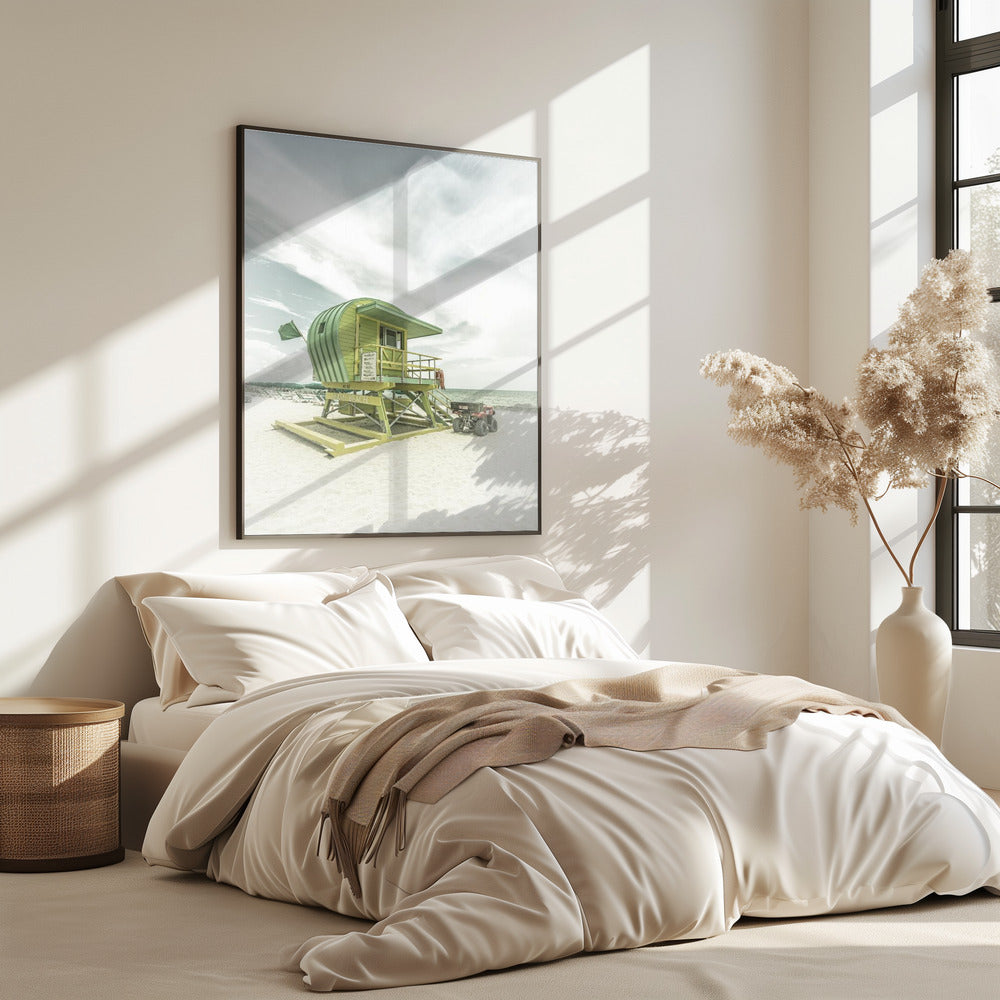 Vintage Florida Flair at Miami Beach | Poster