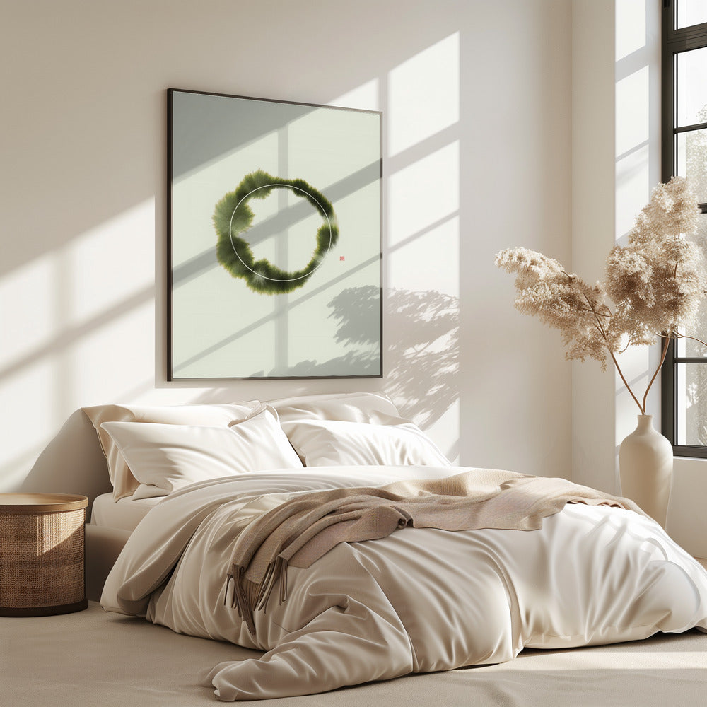 Circle N°1 | Green | Poster