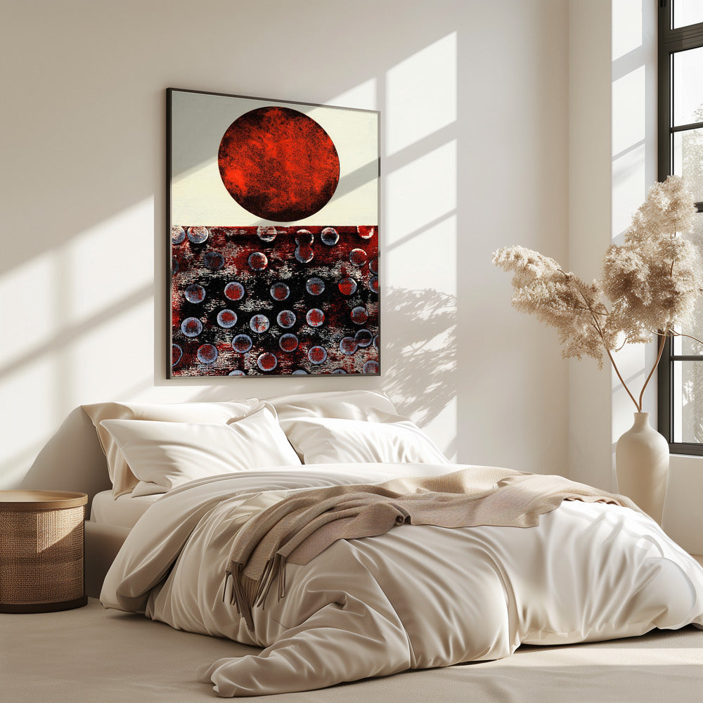 Abstract Artwork With Geometric Composition | Poster