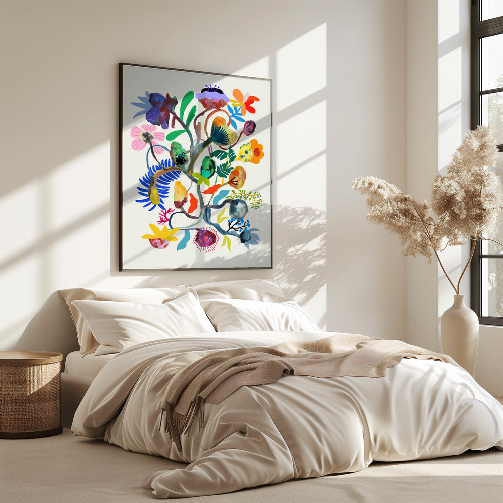 9933x14043 Din 115 Abstract Floral | Poster