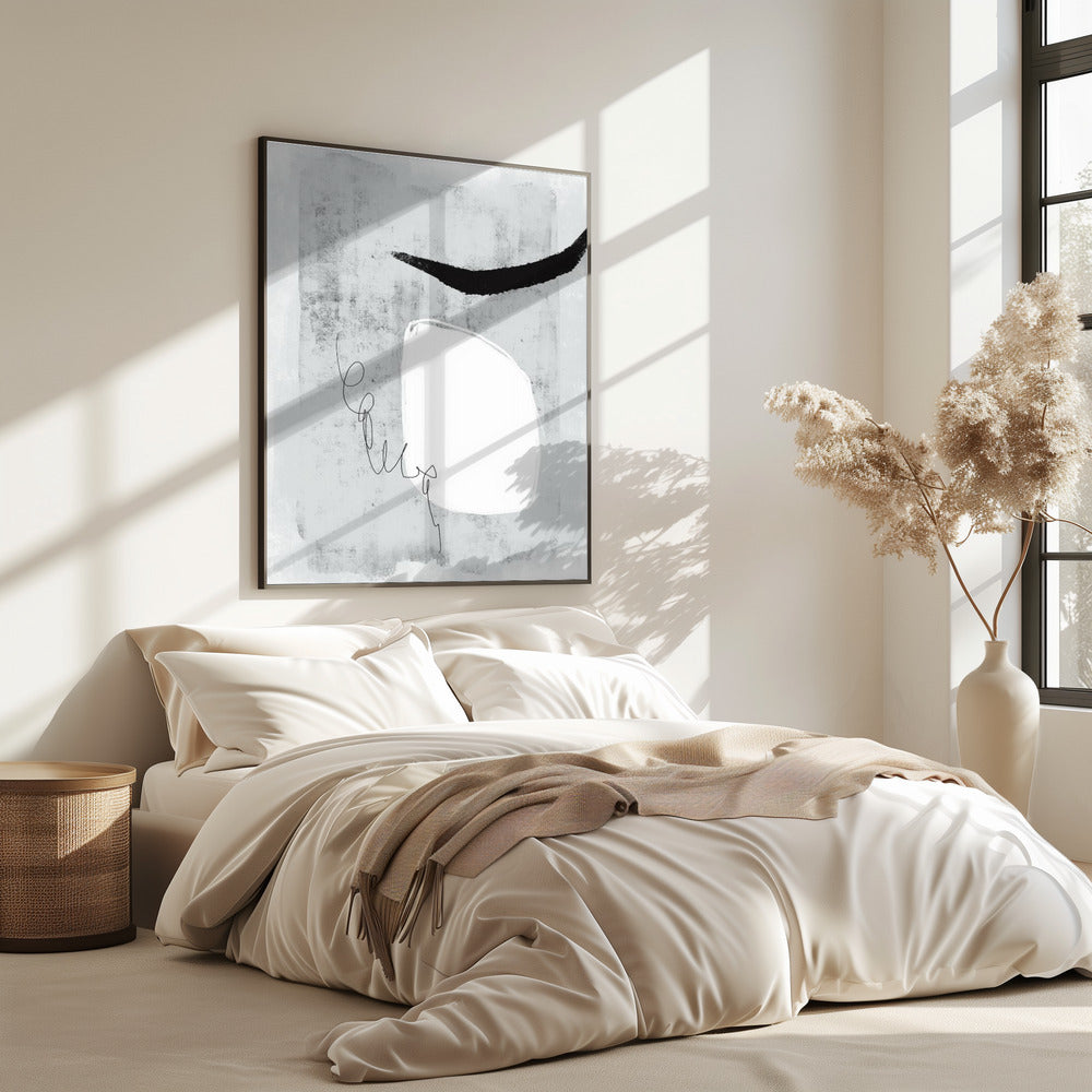 Minimalist Design With Gray Tones | Poster