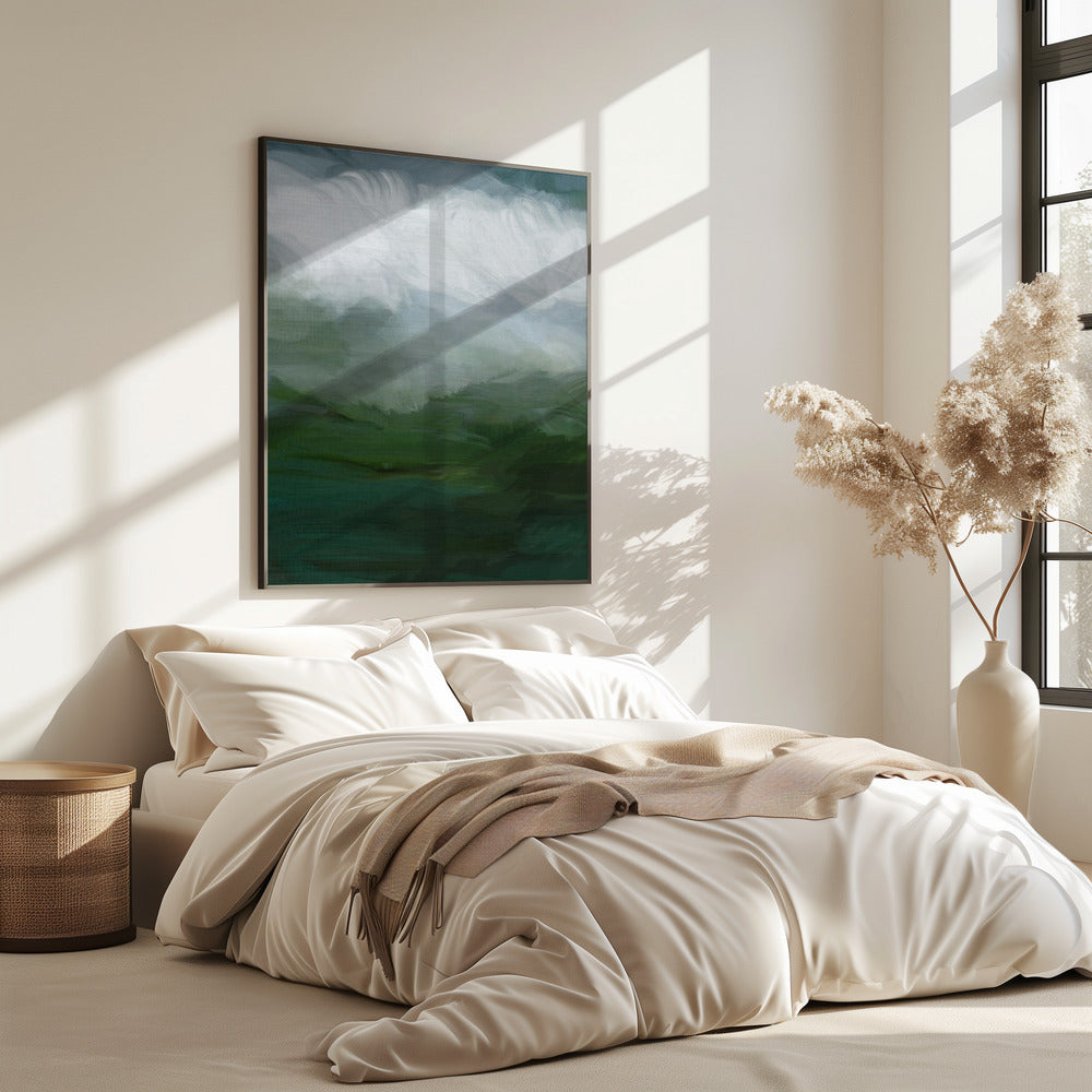 Rough Seas Oil Panel 3 | Poster