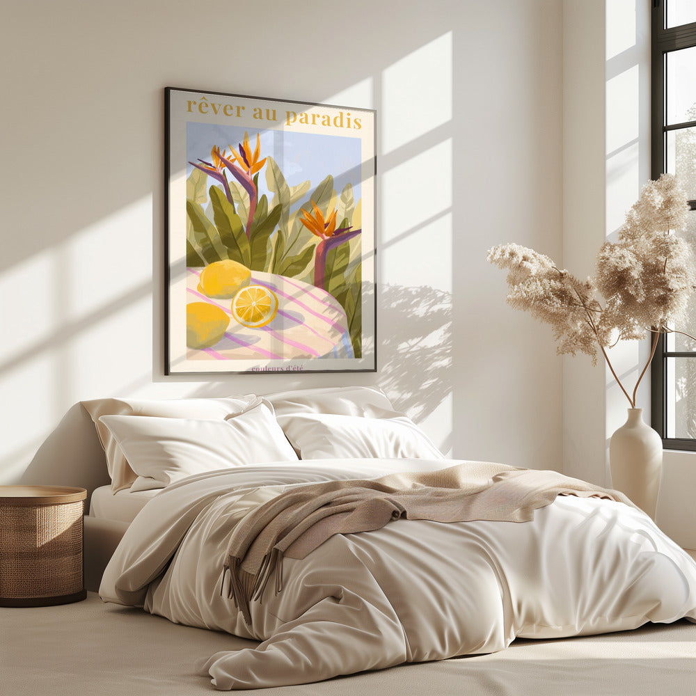 Rêver Au Paradis - Lemon | Poster