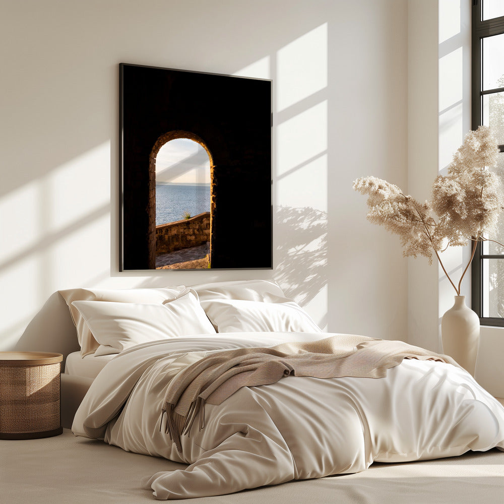 Peeking through | Amalfi Coast Italy | Poster