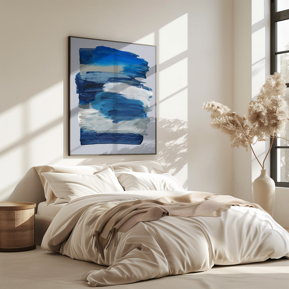 Abstract Brush Strokes 78 | Poster