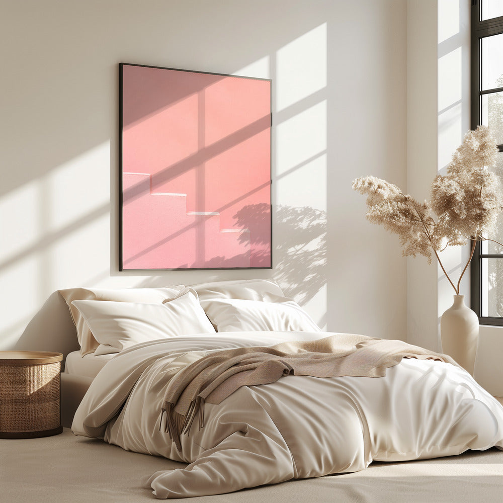 Muralla Roja in Pink II | Poster