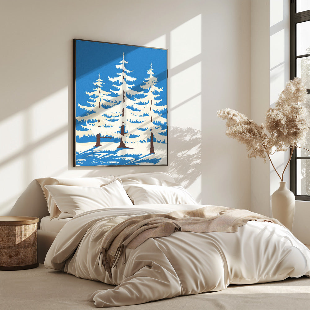 Harz Winter Trees | Poster