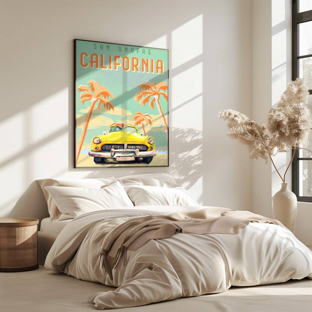 California Surf Poster | Poster